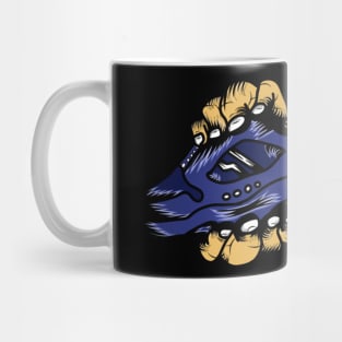 hand Holding shoes Mug